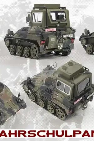 1 35 AFV Club DH96012 Wiesel 1 Fahrschulpanzer NDV - Duits Opleidingsvoertuig Plastic Modelbouwpakket Speciale Aanbieding