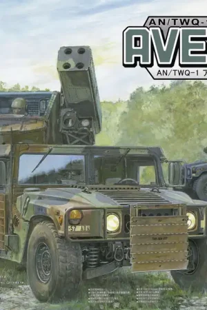 Betrouwbaar 1 35 AFV Club 35358 Humvee AN/TWQ-1 Avenger - Amerikaans Luchtafweervoertuig Plastic Modelbouwpakket
