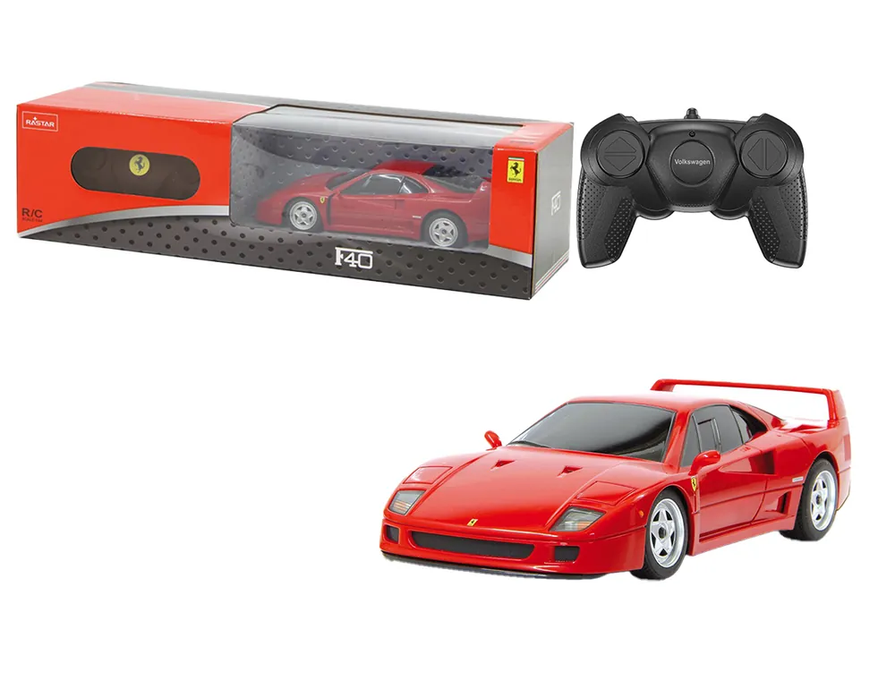 1 24 Jamara 405167 RC Auto - Ferrari F40 - Rood - 2,4 GHz RC Model Kant en Klaar Aanbieding