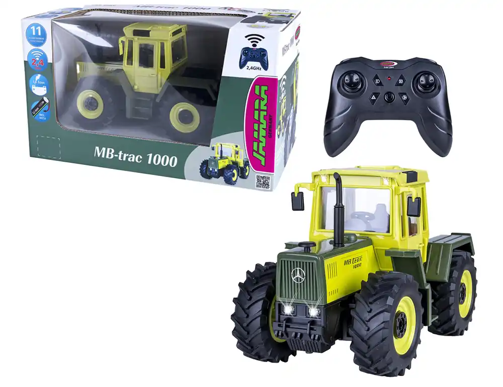 1 24 Jamara 405341 RC Tractor - Mercedes-Benz MB-trac 1000 - 2,4 GHz RC Model Kant en Klaar Must-Have