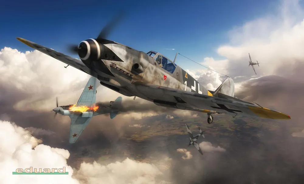 Rechtstreeks Van De Fabrikant 1 48 Eduard 82118 Messerschmitt Bf 109G-14 - ProfiPACK Edition - Duits Jachtvliegtuig Plastic Modelbouwpakket