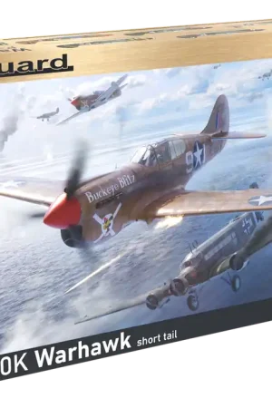 1 48 Eduard 82243 Curtiss P-40K Warhawk Short Tail - ProfiPACK Edition - Amerikaans Jachtvliegtuig Plastic Modelbouwpakket Favoriet