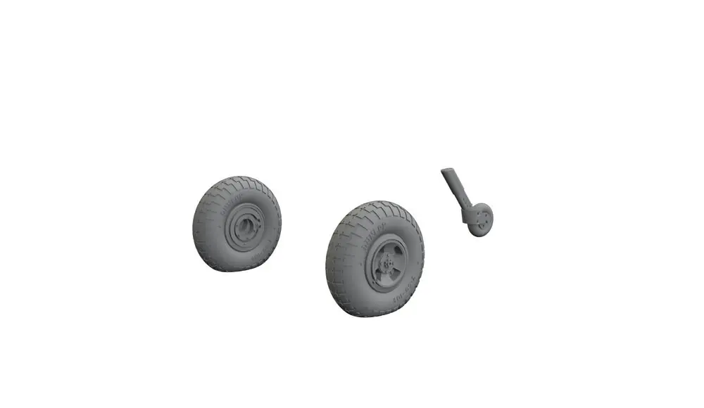 Express Levering 1 48 Eduard 6481206 Wielenset voor Supermarine Spitfire Mk.IX - Airfix Resin onderdeel