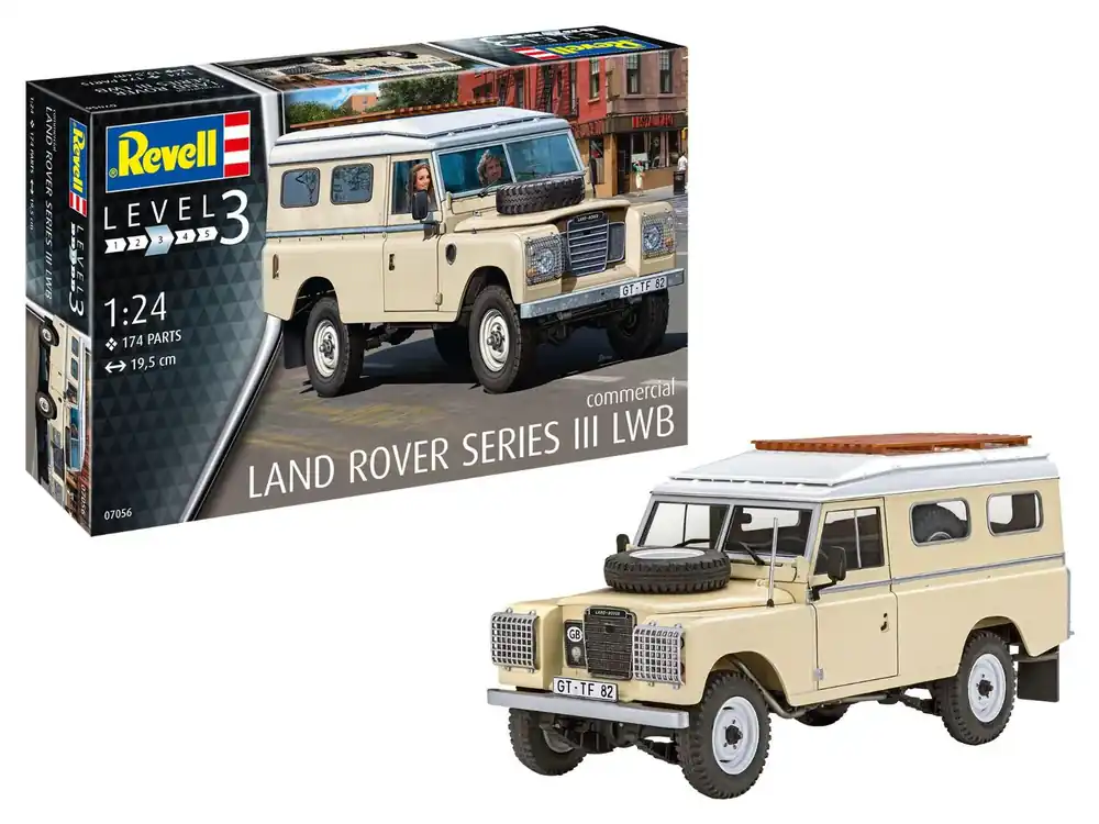 Laatste Kans Revell 1/24 Land Rover Series III LWB Commercial