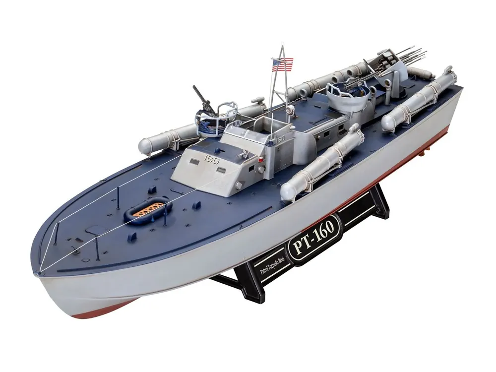 Voordeelprijs Revell 1/72 Patrol Torpede Boat PT-160 - Model Set