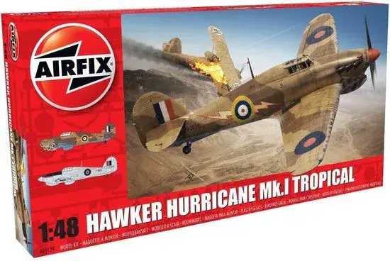 Airfix 1/48 Hawker Hurricane Mk.1 Tropical Fabrieksprijs