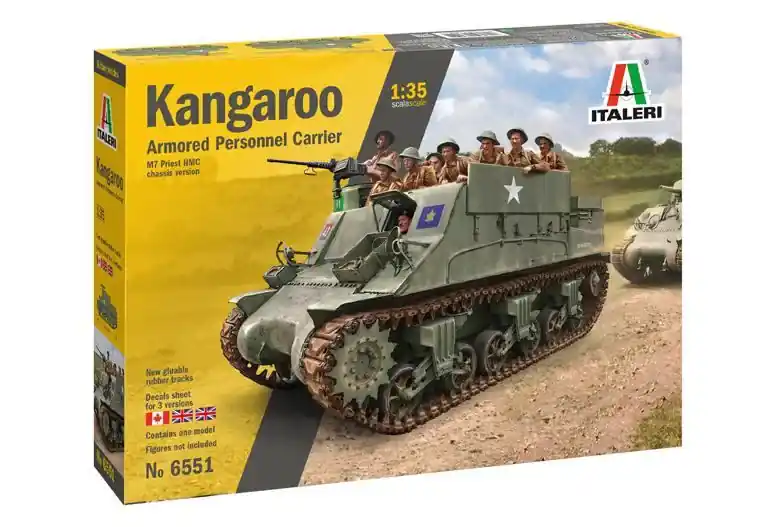 Italeri 1/35 Kangaroo (Armored Personnel Carrier) Gecertificeerd