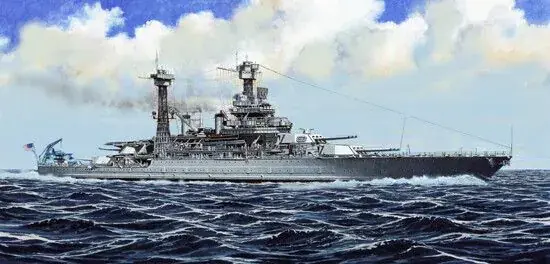 Premium Trumpeter 1/700 USS California BB-44 1941