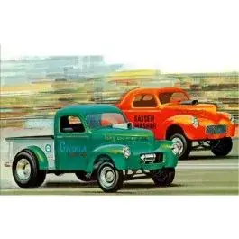 Dagaanbieding AMT 40 Willys Coupe P.U 1/25