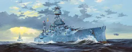 Trumpeter 1/350 USS Texas BB-35 Lage Kosten