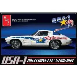 AMT USA-1 1963 Chevy Corvette 1/25 Gecertificeerd