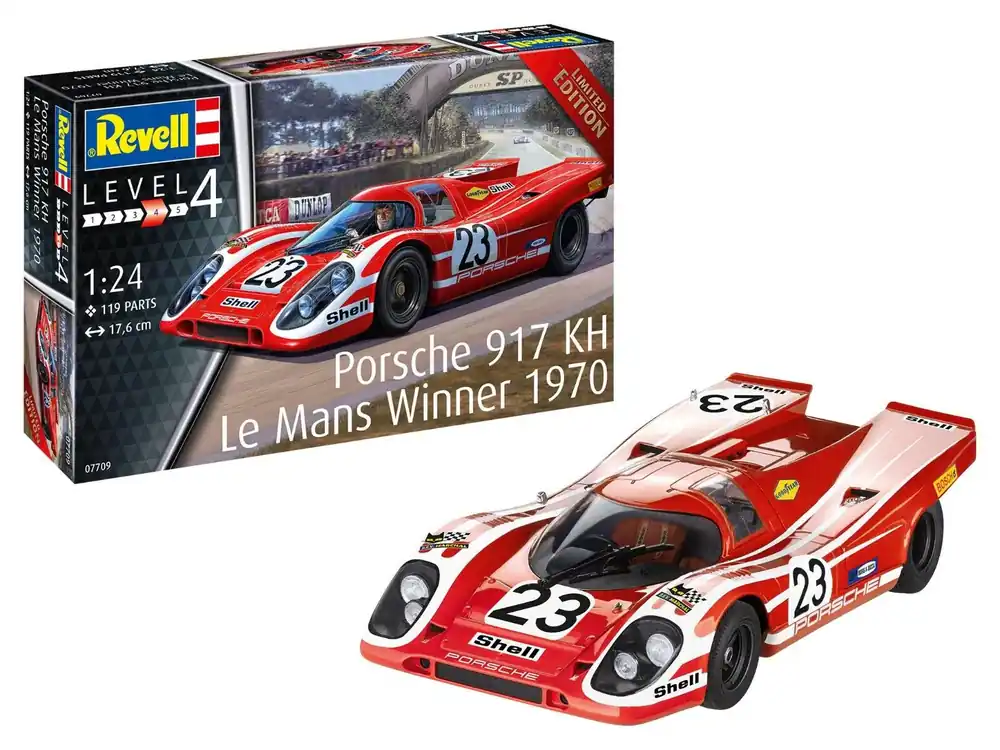 Meest Verkocht Revell 1/24 Porsche 917KH Le Mans Winner 1970