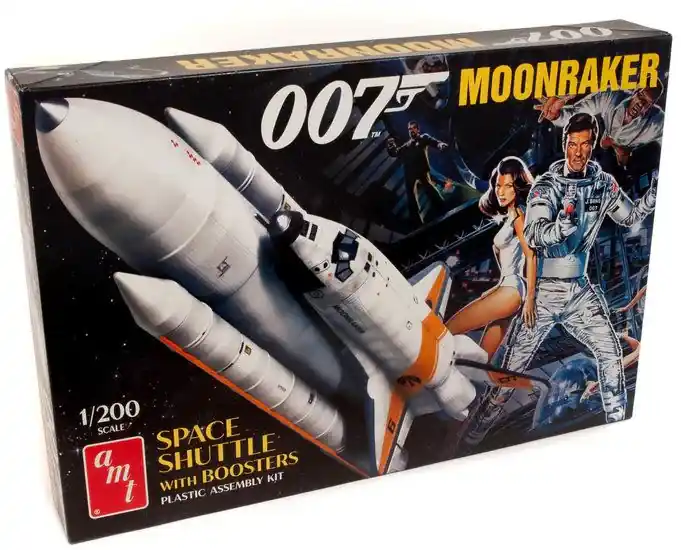Gecertificeerd AMT 1/200 007 Moonraker Space Shuttle