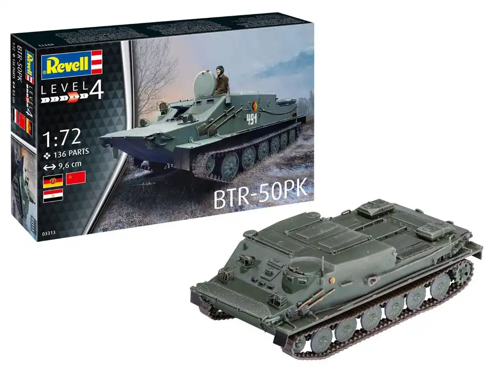 Revell 1/72 BTR-50PK Lage Kosten