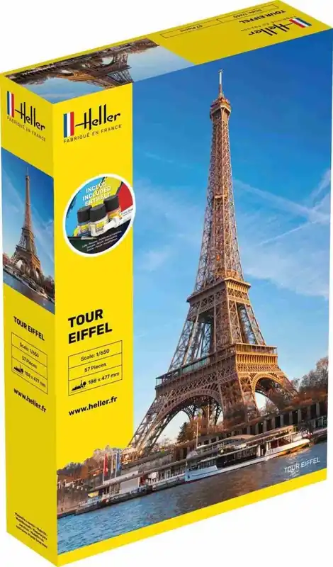 Heller 1/650 Tour Eiffel Starter Kit Finale Uitverkoop