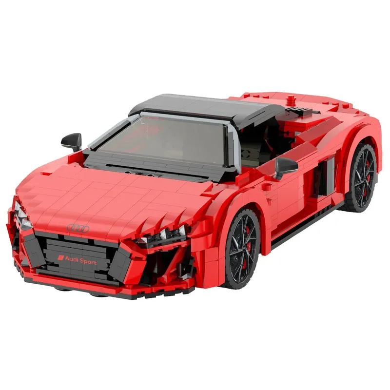 Audi R8 Spyder 1 14 bouwstenen/bouwset - Rood Goedkoop