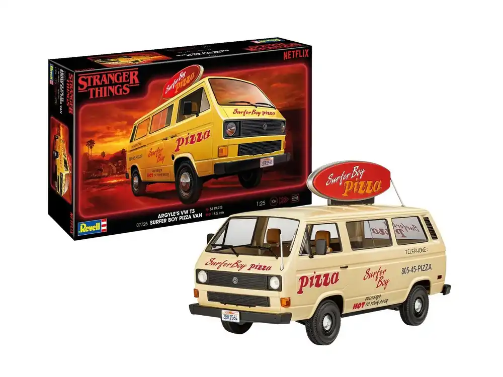 Revell 1/25 Stranger Things Argyle‘s VW T3 Surfer Boy Pizza V Goedkoop