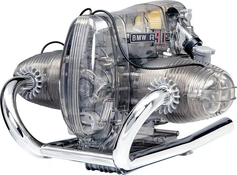 Op = Op Franzis 1/2 BMW R90S Flat-Twin Engine