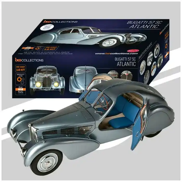 IXO Collection - 1/8 Bugatti Atlantic 57SC Rothschild metalen bouwpakket Goedkoop