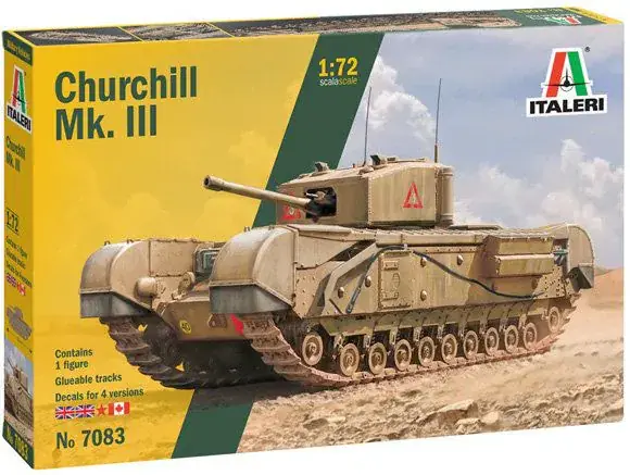 Italeri 1/72 Churchill Mk.III Beste Prijs