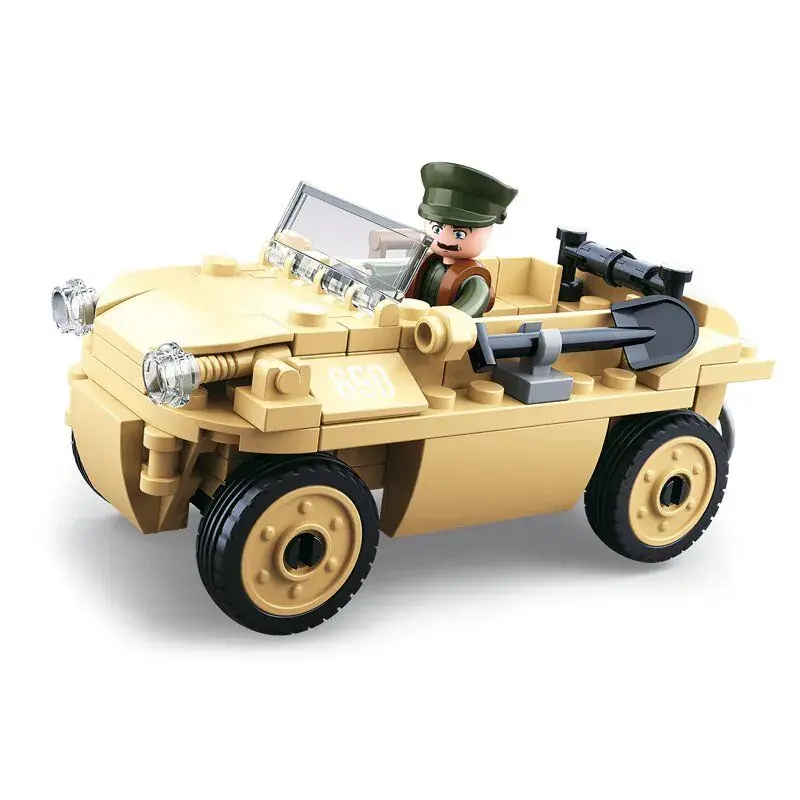 Sluban WWII - German Schwimmwagen (M38-B0690) Beperkte Voorraad