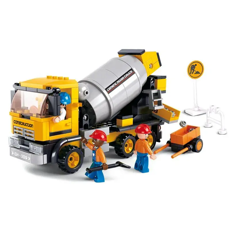 Sluban Cement Mixer bouwstenen set Superprijs