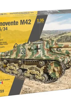 Weekendaanbieding Italeri - 1/35 Semovente M42 da 75/34