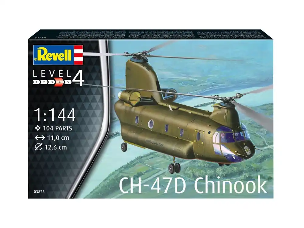 Revell 1/144 CH-47D Chinook Model-set Beperkte Voorraad