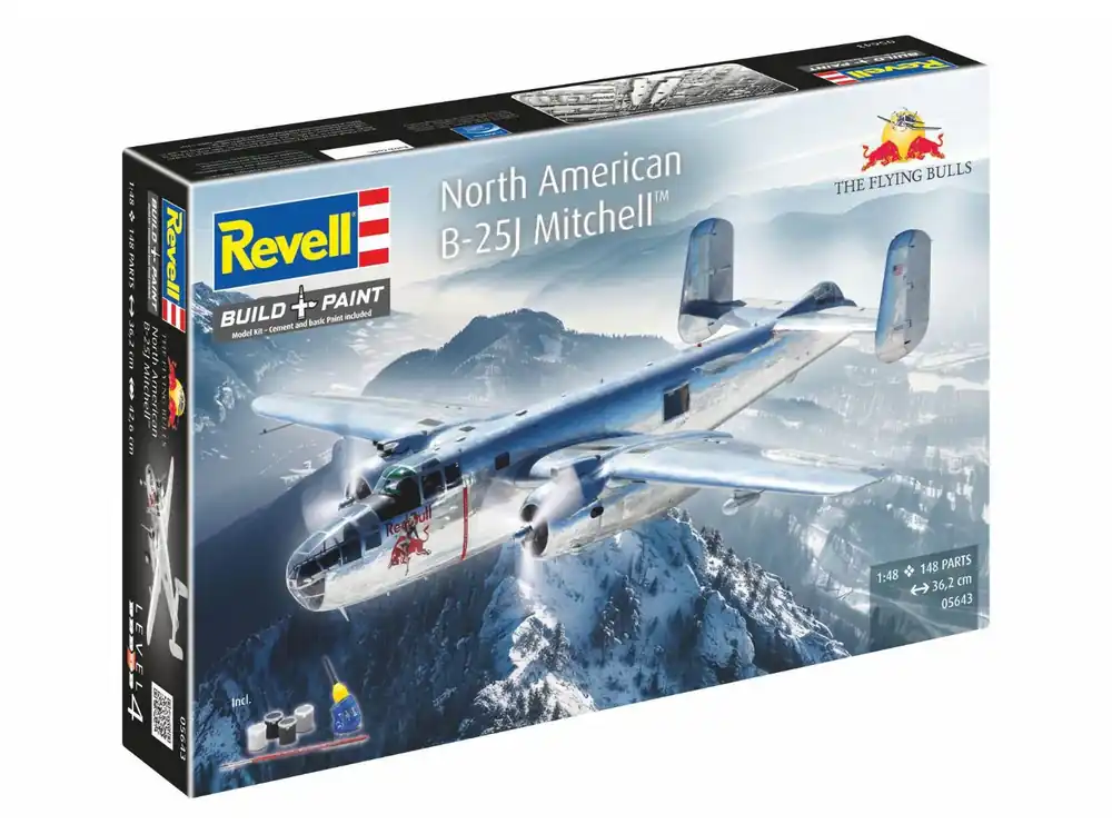 Revell North American B-25J Mitchell "Flying Bulls" modelbouwpakket Aanbieding