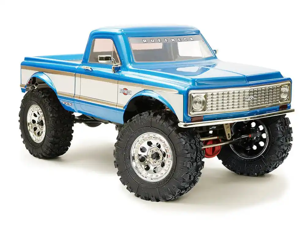 FTX Ruffneck 1/10 brushless 4WD Trail RTR - Blauw Bestel Nu