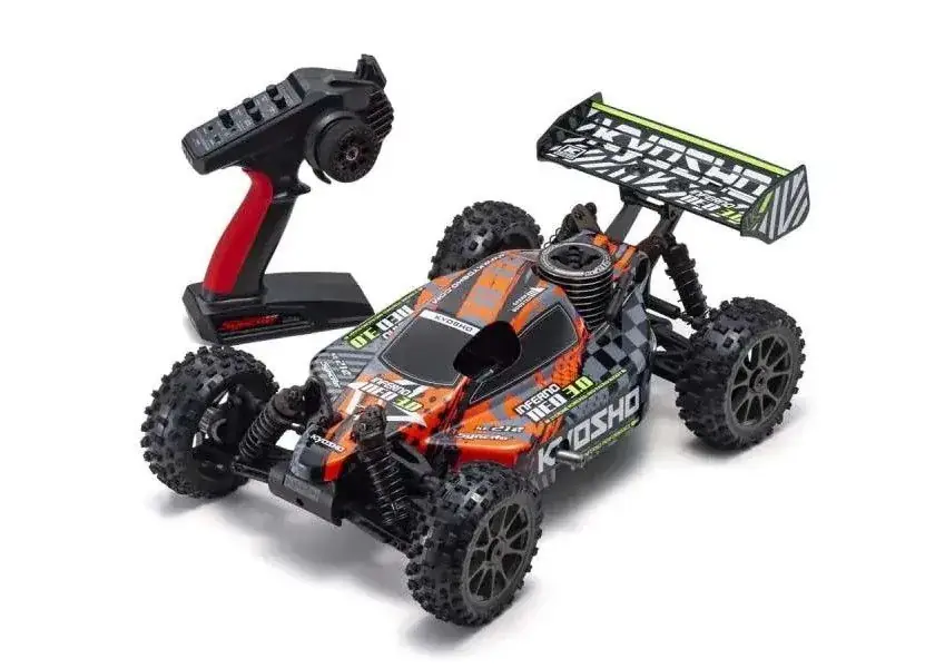 Finale Uitverkoop Kyosho Inferno Neo 3.0 Nitro Buggy RTR - T5 Rood
