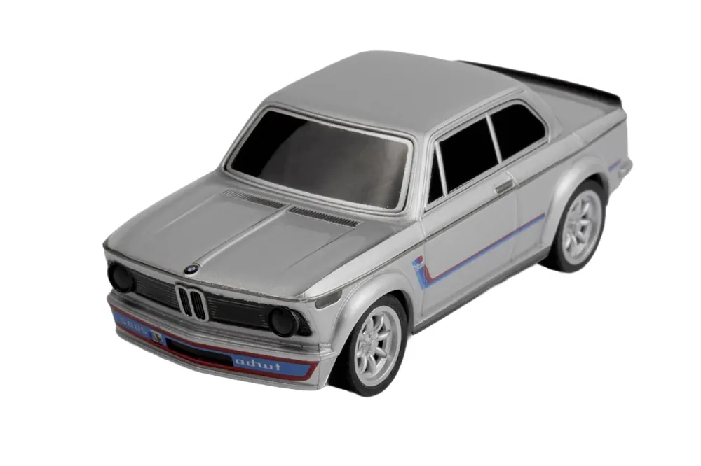 HPI nano-TTR BMW 2002 Turbo RTR - Zilver Alleen Vandaag