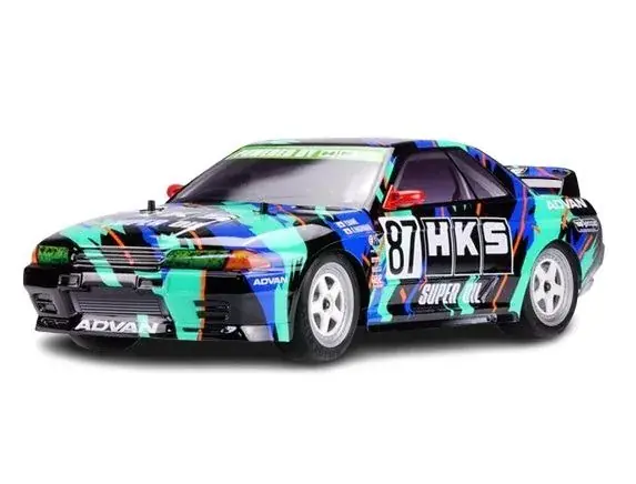 Dagaanbieding Carisma M48S HKS Skyline BNR32 Gr.A 1/8 Brushless RTR - Limited Edition Collectors Model (999 stuks)