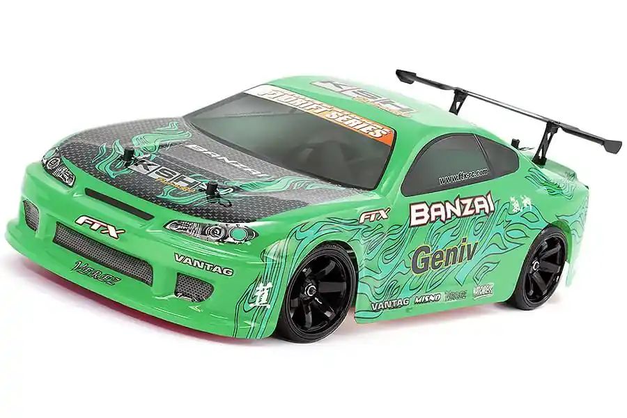 Superprijs FTX Banzai Drift Auto RTR - Groen
