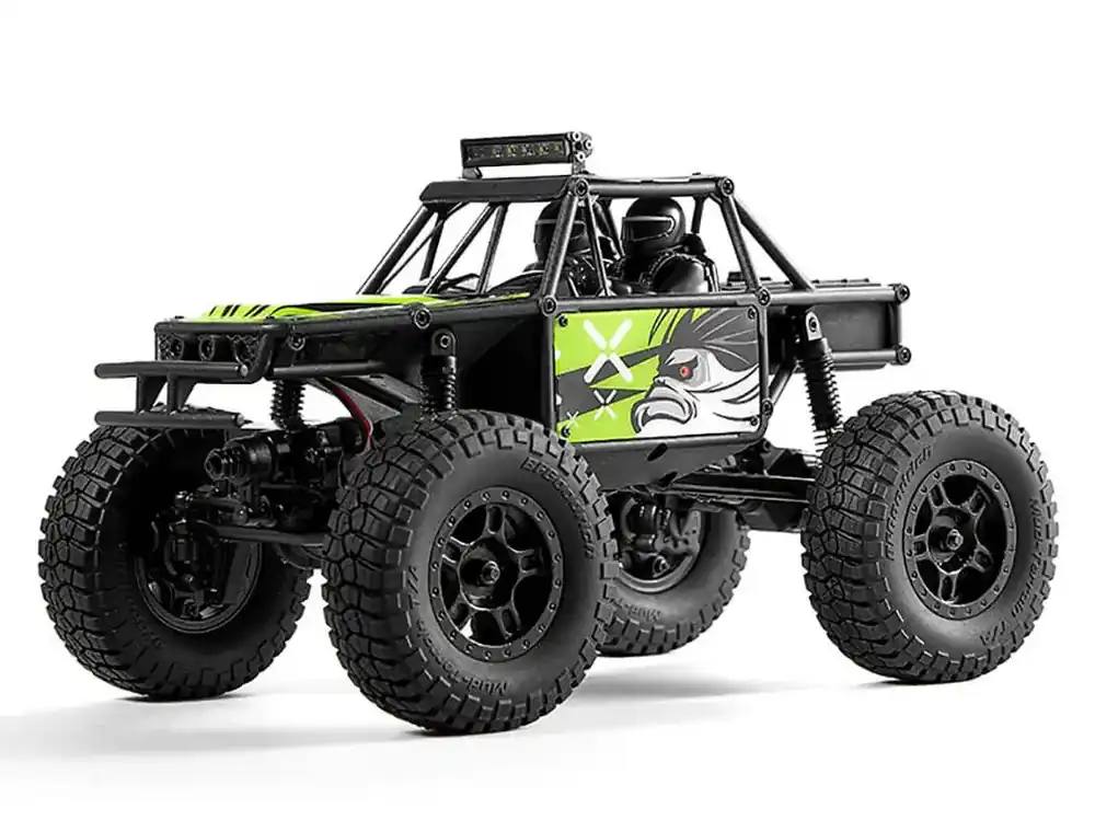 FMS 1/24 FCX24 Lemur scaler RTR - Groen Gecertificeerd