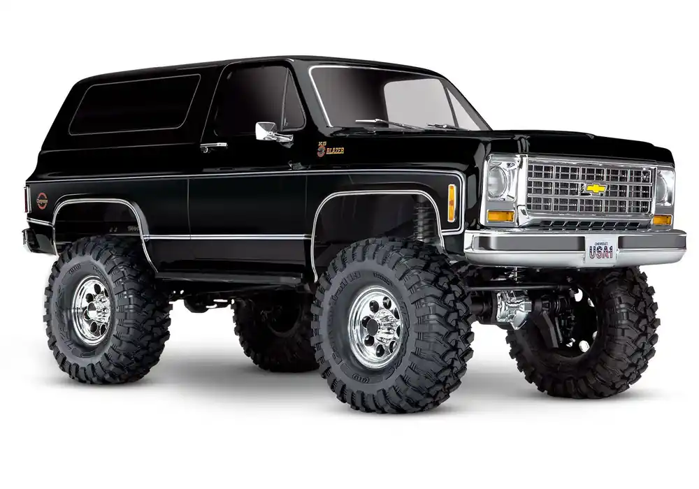 Express Levering Traxxas TRX-4 1972 Chevrolet Blazer - Zwart (Clipless Body)
