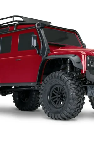 Traxxas TRX-4 Land Rover Defender Clipless - Rood Superprijs