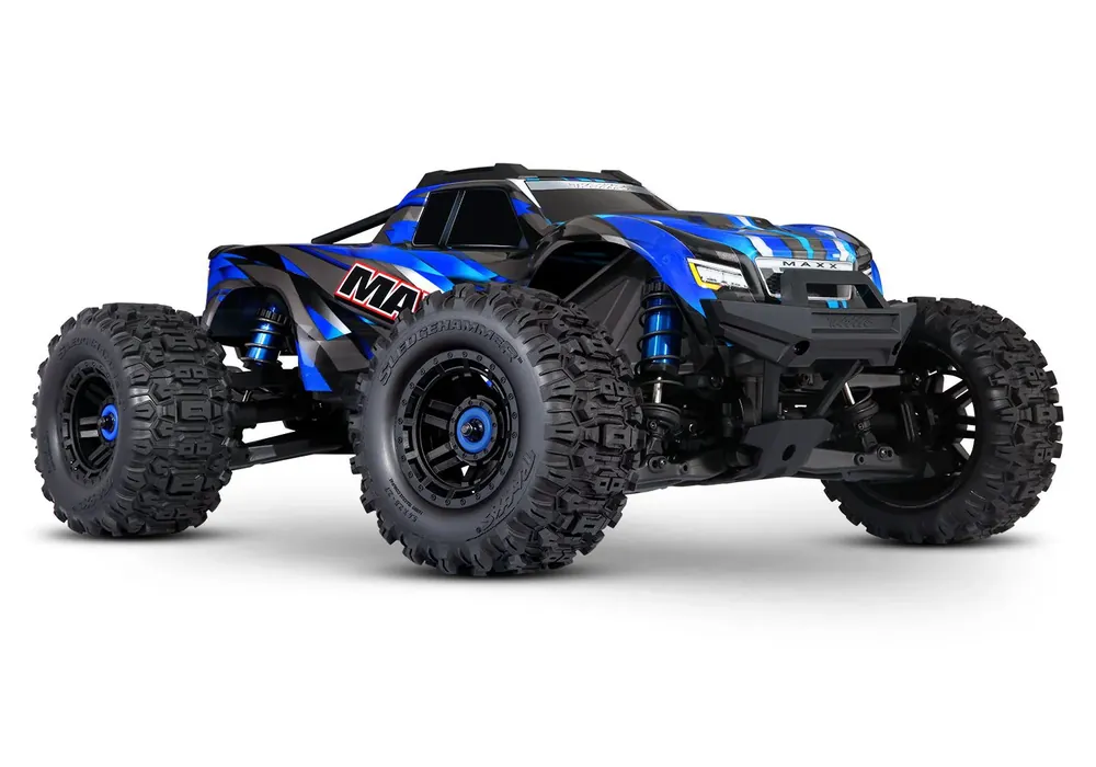 Aanbieding Traxxas Wide Maxx 1/10 4S brushless monster truck RTR - Blauw