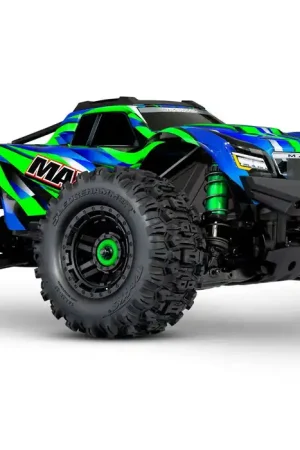 Traxxas Wide Maxx 1/10 4S brushless monster truck RTR - Groen Beperkte Voorraad