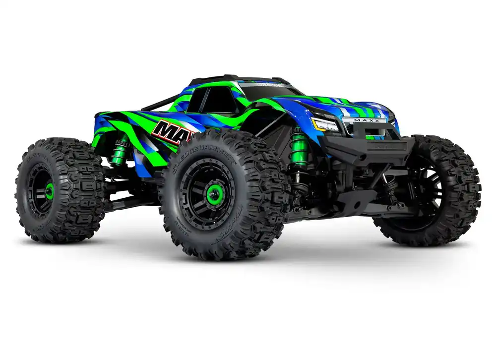 Traxxas Wide Maxx 1/10 4S brushless monster truck RTR - Groen Beperkte Voorraad