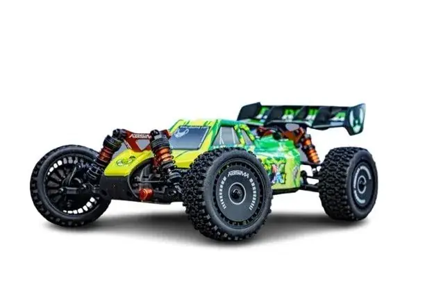 Absima 1/12 EP Buggy "Neon Furry" green 4WD BL RTR Hoge Kwaliteit