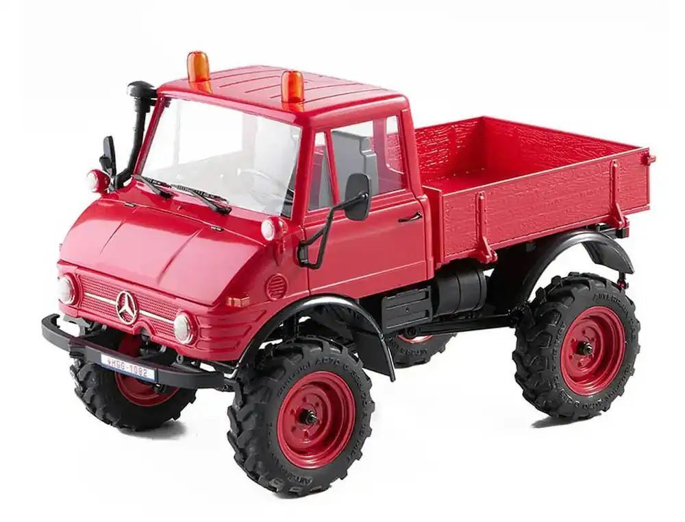 Goedkoop FMS 1/24 FCX24 Unimog Crawler RTR - Rood