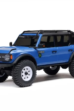Axial SCX30 Ford Bronco 4X4 RTR Brushed Rock Crawler - Blauw Direct Verzonden