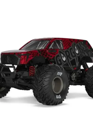Arrma 1/10 Gorgon 223S 2WD Brushless Monster Truck RTR - Rood/Zwart Veilige Betaling