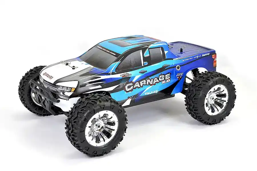 Korting FTX Carnage 2.0 brushed monster truck RTR - Blauw