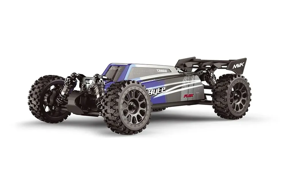 Maverick QByte XB Flux 1/12 brushless buggy RTR - Blauw Favoriet