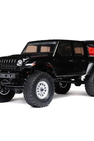 Axial SCX24 Jeep JT Gladiator RTR - Zwart - V2 Superprijs