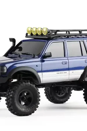 Veilige Betaling FMS 1/18 Toyota LC80 FCX18 scaler RTR - Blauw