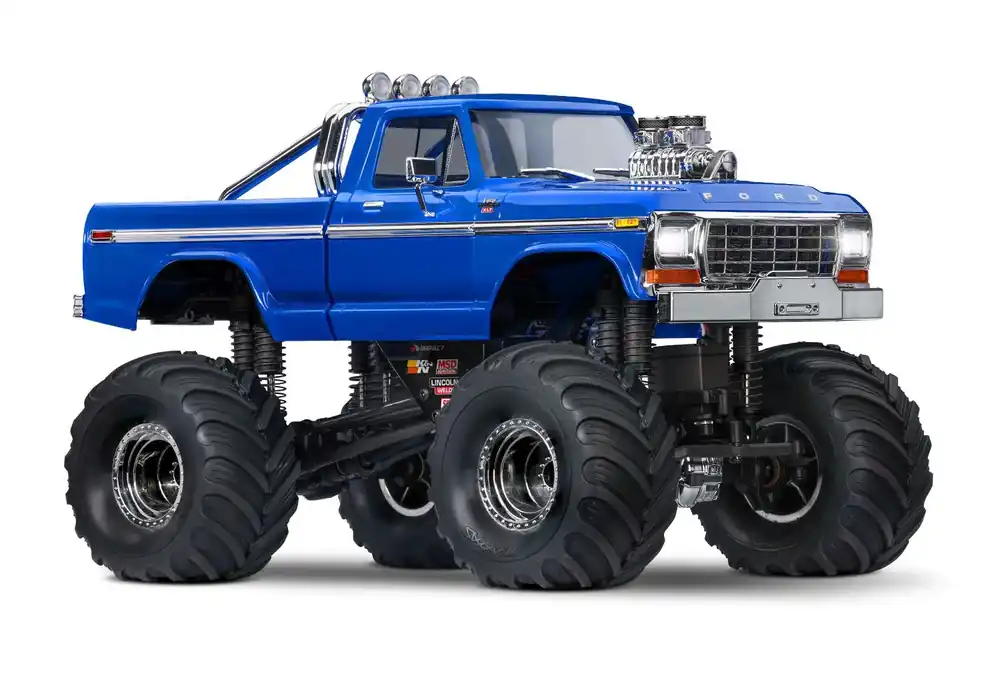 Actieprijs Traxxas TRX-4MT 1/18 Ford F-150 Monster Truck RTR - Blauw