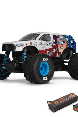 Arrma 1/16 Freedom Flyer Grom 4X4 RTR - Wit Seizoensaanbieding